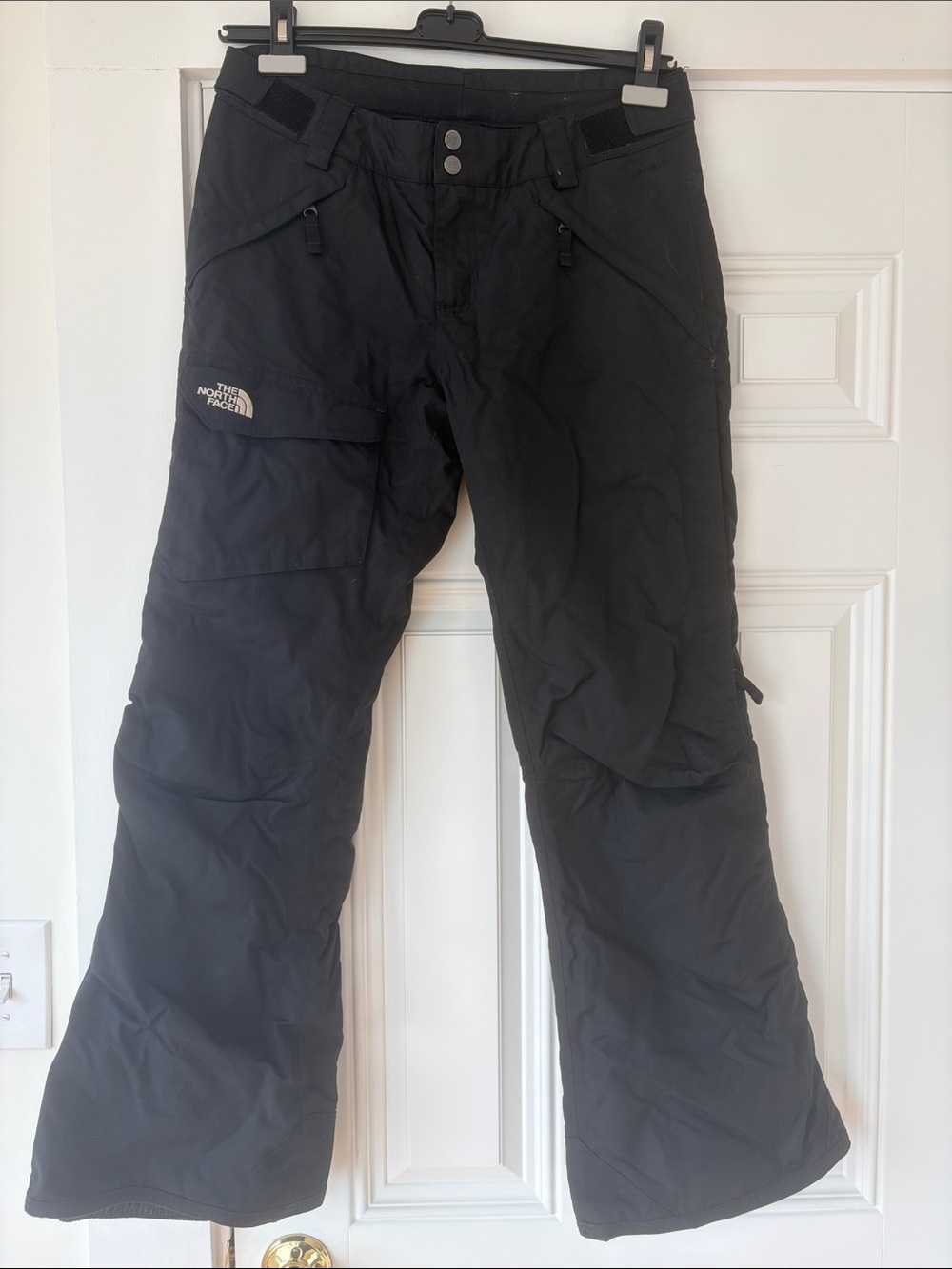 The North Face Black Wide-Leg Snow Pants